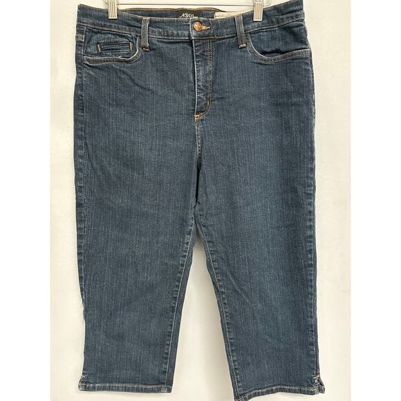 Not Your Daughter's Jeans Denim - Women’s NYDJ Stretch Capri Jeans Size 16